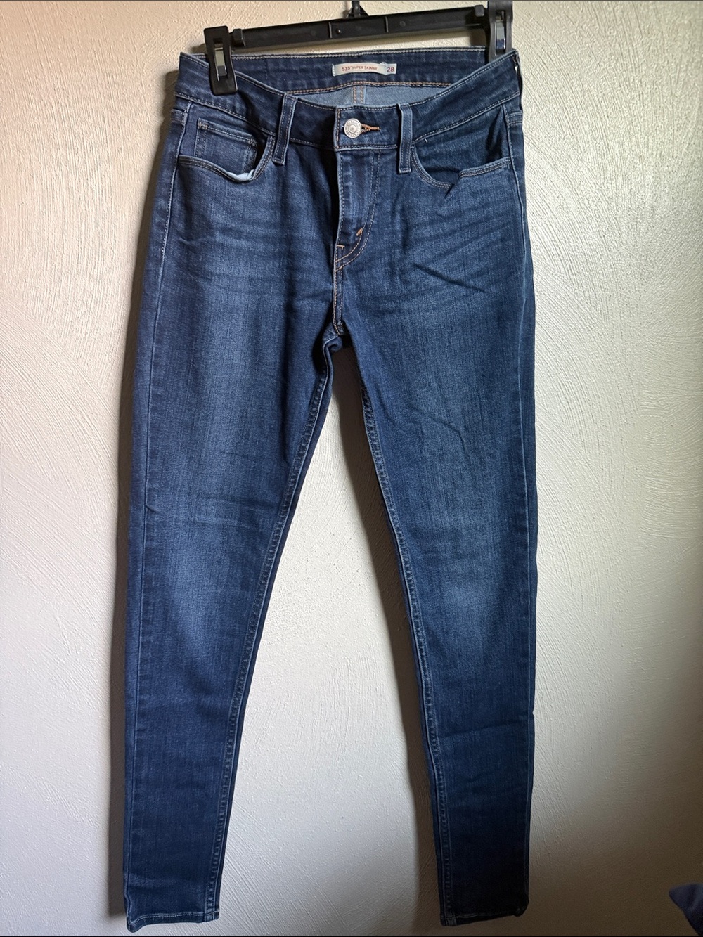 Levi's Women's Dark Blue Skinny Jeans
